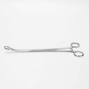 Pinza Metálica Quirúrgica para Esponjas, Instrumento Retractor, Pinza Curva con Dientes para Kit Médico - Product Image 2