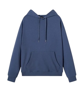 <b>Men's</b> <b>Red</b> Hooded <b>Sweatshirt</b> Regular Fit Casual Autumn Wear Knitted Fabric Pocket Design Solid Color - Product Image 5