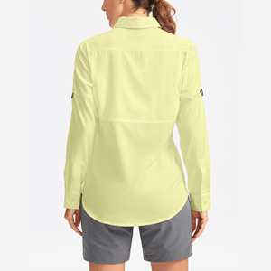 Camisas de pesca de tela de moda, muy vendidas, material impermeable, textura suave, buenas camisas de pesca para mujer. - Product Image 3