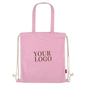 <b>Drawstring</b> small <b>pouch</b> made of 100% pure cotton with custom design & label for ethical jewelry retailers - Product Image 2