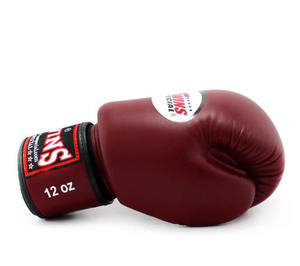 Gants de boxe jumeaux de haute qualité en cuir de vachette véritable, respirants et anti-humidité, prix de gros RTS - Product Image 5