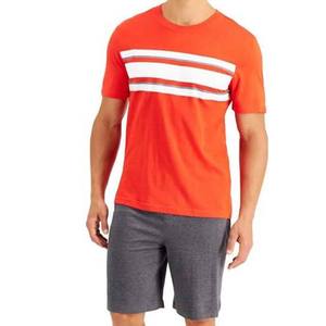 New Design Embroidered Knitted T Shirt Short 100% Cotton Summer <b>Twin</b> <b>Set</b> Hot Selling Solid Color Quick Dry Men's Summer <b>Set</b> - Product Image 6