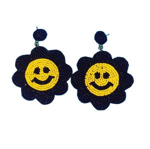 Pendientes bordados con cuentas hechos a mano hermoso diseño de tomate pendientes de gota de moda de lujo para niñas nueva tendencia elegante - Product Image 5