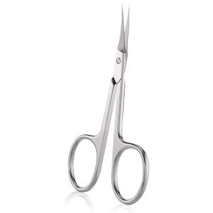 Ciseaux à cuticules professionnels en acier inoxydable à pointe extra fine pour une coupe précise, outils de soin de beauté pour manucure et pédicure - Product Image 1