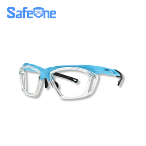 SafeOne J140P Gen2 blue pickleball lensless eyewear - Product Image 1