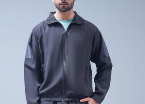 Chaqueta Deportiva Cortavientos con Logotipo Personalizado, Ropa Deportiva Informal a la Moda, Traje Deportivo Impermeable para Hombre de Pakistán - Product Image 5