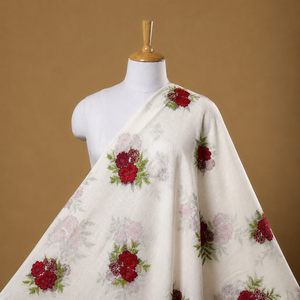 Tissu brodé fantaisie pour vêtements, tissu à broder pour fabricants de robes, fournisseur et exportateur pour le commerce international. - Product Image 3