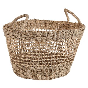 Set of 2 <b>Baskets</b> Seagrass Natural Handmade <b>Storage</b> <b>Basket</b> Wholesale eco-friendly Made in Viet Nam - Product Image 5