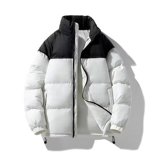 Veste matelassée personnalisée, manteau à bulles, veste The North Face, parka d'hiver épaisse en coton rembourré, veste matelassée personnalisée pour hommes et femmes - Product Image 1