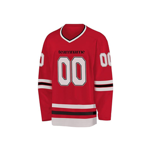 Maillots de hockey sublimés personnalisés OEM 2024, uniformes de hockey sur glace avec logo personnalisé, maillot de style hockey sur glace personnalisé - Product Image 2