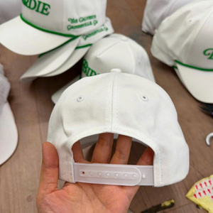 Gorra de Béisbol de 5 Paneles con Logotipo Bordado en 3D Personalizado, Estructurada, con Visera Curva, Transpirable, de Tela de Algodón Impermeable, Gorras al por Mayor - Product Image 2