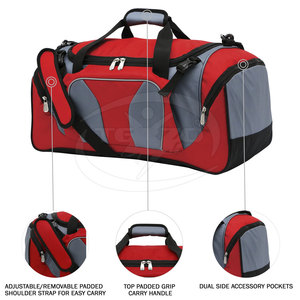 Nueva Llegada: Bolsas Deportivas Casuales de Nailon y Poliéster Ecológicas con Empaque Personalizado, Capacidad de 30-40L para Uso en el Gimnasio para Hombres - Product Image 6