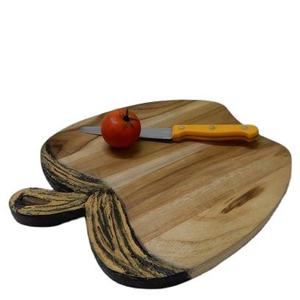 Grande planche à découper ronde en bois d'acacia, écologique, non toxique, pour la cuisine, fabrication OEM/ODM prise en charge - Product Image 1