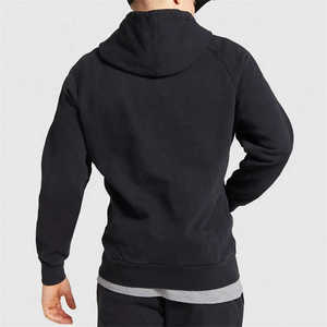 Sajjawal Zipper-Up Oversized Regular Fit 100% Cotton Fleece 400g Solid Mens Unisex Hip Hop Winter Hoodie <b>Waterproof</b> - Product Image 2