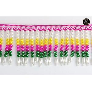 Ruban de dentelle Petro Pearl en promotion, idéal pour la confection artisanale de garnitures perlées et de franges à pompons, à utiliser pour la décoration de vêtements. Achetez directement auprès du fournisseur. - Product Image 1