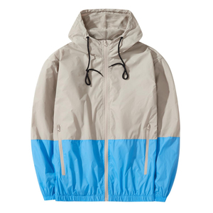 Men's Hooded Safari Windbreaker <b>Jacket</b> Waterproof Windproof Quick Dry Breathable Lightweight Outdoor Sports Hiking 100% - Product Image 1