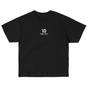 เสื้อยืดสีดำสำหรับผู้หญิง ผ้าฝ้ายนุ่ม คอกลม แขนสั้น สวมใส่สบาย ระบายอากาศได้ดี รับสกรีนโลโก้ ใส่ไปโรงเรียนหรือใส่ทุกวัน - Product Image 3