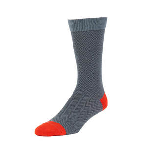 New Man Autumn <b>Winter</b> Solid Color Vertical Pattern Men's Sport <b>Socks</b> Classic Casual Spandex/Polyester/Cotton Sweat-Absorbent - Product Image 2