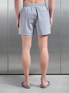 Shorts de Playa para Hombre con Forro de Malla, Shorts Casuales de Verano con Bolsillos con Cremallera, Shorts de Baño de Secado Rápido - Product Image 2