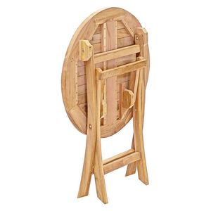 <b>Folding</b> <b>Dining</b> <b>Table</b> Made of High Quality Old Teak Wood Durable & Eco-Friendly Modern Minimalist Design Economical Price - Product Image 5