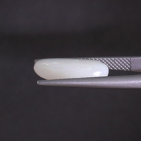 Opale Pierre Précieuse Non Montée 5,51 Carats Coupe Ovale 16x12mm Taillée à la Main Polie Certifiée IGI Blanche Naturelle Traitée par Cire/Huile Inde