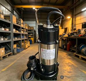 ปั๊มน้ำเสียแบบจุ่มใต้น้ำ SS SAMSON V750 Professional 0.75HP  300 ลิตร/นาที ปั๊มน้ำเสียไหลแรงสูงสำหรับใช้ในบ้าน - Product Image 6