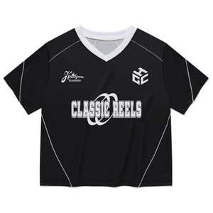 Camisetas de poliéster 100% sublimadas de secado rápido y transpirables, camisetas de fútbol personalizadas en blanco, camisetas para hombre a prueba de viento y agua - Product Image 1