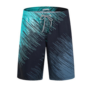Shorts de sport et de plage pour hommes sur mesure, taille haute, avec cordon de serrage, écologiques, séchage rapide, imprimés, en maille, vente en gros - Product Image 1