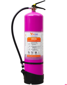 Extincteur au lithium-ion OR-9 9L à base d'eau avec agent Orion 2A 89B, homologué pour la sécurité incendie des véhicules électriques et technologie de pointe Vinafoam - Product Image 1