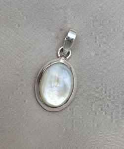 จี้มุกหรูหรา 925 เครื่องประดับเงินสเตอร์ลิงสำหรับผู้หญิงคลาสสิกมินิมอลลิสต์ของขวัญเครื่องประดับแฟชั่น - Product Image 2