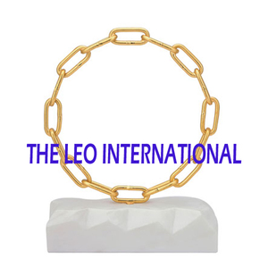 Face Look Sculpture and Aluminum Metal Very Luxury Design for Gifts Home Living Room <b>Desk</b> Decoration Showpiece - Product Image 6