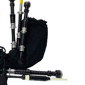 Bagpipe écossais sur mesure en ébène massif, couleurs des Highlands écossais, instrument de musique de haute qualité, confortable, durable, varié - Product Image 5