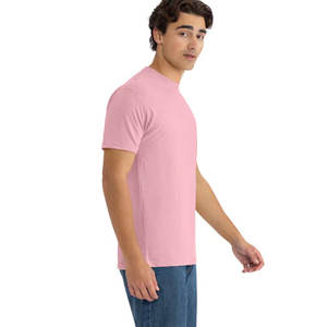 T-shirt personnalisé pour homme et femme, coupe classique, col rond, en coton mélangé doux, tailles S à 4XL, coupe athlétique, logo discret, t-shirt basique. - Product Image 6