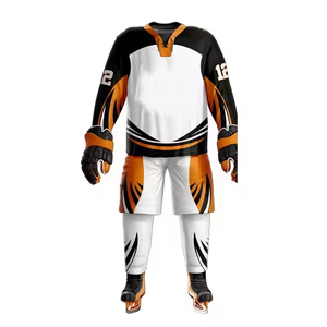 Uniformes de hockey sur glace personnalisés à prix de gros avec logo sur mesure, uniformes de hockey sur glace décontractés pour équipes sportives, sublimation, fabriqués au Pakistan - Product Image 1