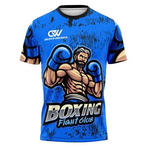 Conjunto de Entrenamiento de Artes Marciales Personalizado, Sublimado, Pantalones Cortos y Camiseta para Hombre, Secado Rápido, Conjunto de Entrenamiento de Kickboxing, Logotipo Personalizado, Venta al Por Mayor - Product Image 2