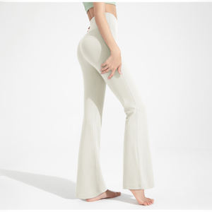 Leggings de Yoga para Mujer, de Alta Elasticidad en Cuatro Direcciones, Ecológicos, Ajustados, de Cintura Alta, Levanta Glúteos, Control de Abdomen, Sensación de Segunda Piel, Secado Rápido - Product Image 3