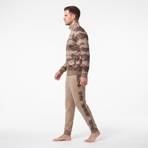 Men's <b>Camouflage</b> Sublimation Sports <b>Tracksuit</b> Custom Logo Training Set Athletic Jacket Pants Wholesale Fitness Sportswear - Product Image 3