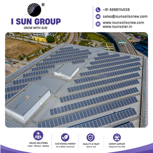 Structure de montage solaire pour panneaux photovoltaïques sur toit plat ballasté sans pénétration dans le toit - Product Image 3