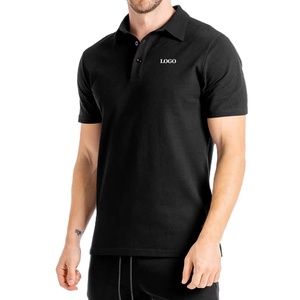 Polo pour homme, tissu doux pour la peau, manches courtes, col classique, décontracté, pour l'été, les sports de plein air, le quotidien, gris, confortable - Product Image 2