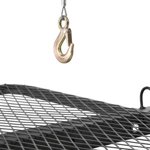 Sistema di Sollevamento per Cervi con Capacità di Carico di 300 Libbre, Piattaforma con Ricevitore da 2 Pollici, Verricello Girevole a 360 Gradi per Caccia - Product Image 4