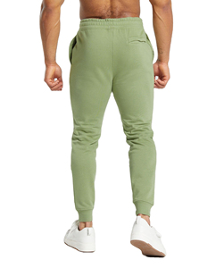 Pantalon de jogging unisexe pour homme, taille haute, en coton, décontracté, grande taille, respirant, séchage rapide, léger, coupe droite, coupe-vent, couleur unie - Product Image 3