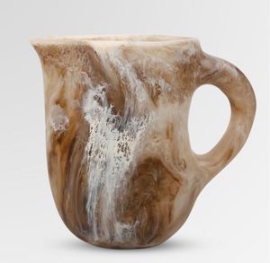 Carafe à eau en résine faite à la main avec poignée, écologique, non toxique, sans BPA, capacité 1,8 L, moderne, luxueuse, élégante, compatible micro-ondes, pour les fêtes - Product Image 2