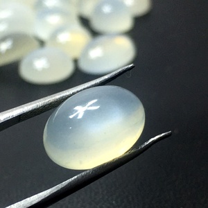 Polished <b>Rainbow</b> Moonstone Loose Gemstone Natural Round Brilliant Cut for Jewelry Making Plain Round Brilliant Cut Cabochon - Product Image 2