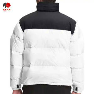 Vestes d'hiver matelassées imperméables respirantes à capuche de haute qualité personnalisées à séchage rapide pour hommes Prix de gros Conception OEM - Product Image 3