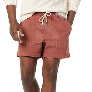 Shorts mini pour hommes personnalisés avec logo, écologiques, respirants, séchage rapide, service OEM, couleur unie, style cordon de serrage pour la vente en ligne - Product Image 2