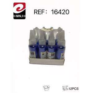 Petite bouteille de gel pailleté noir PURPURINA, fournitures pour loisirs créatifs - Product Image 2