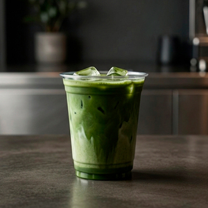 Transparent <b>Plastic</b> <b>Cup</b> With Lid Disposable PP <b>Cup</b> 16oz 22oz For Iced Beverage Matcha Tea Coffee Takeaway - Product Image 1