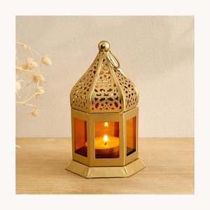 Farol Metálico Premium, Elegante Diseño Nuevo, Portavelas Colgante Personalizado para Decoración de Bodas, Hogar y Jardín - Product Image 3