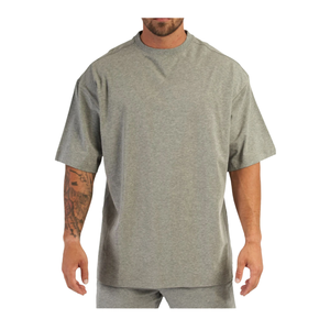 Camisetas Deportivas Casuales Blancas de Algodón 100% Personalizadas al por Mayor, Camisetas Extra Grandes de Verano Ecológicas y Transpirables para Hombre - Product Image 5