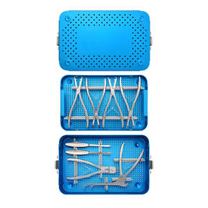 Juego de instrumentos manuales de acero inoxidable de alta calidad para sutura ortopédica de menisco, para artroscopia, con hilo de paso de alambre, CE, de Grip Surgical - Product Image 1
